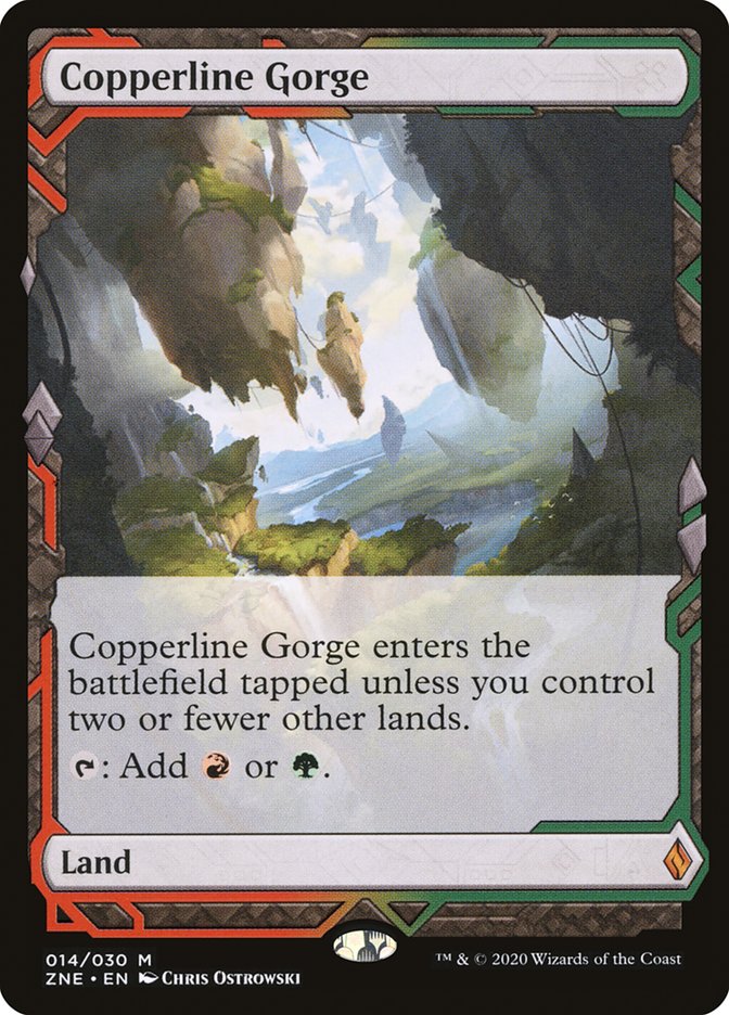 Copperline Gorge (Expeditions) [Zendikar Rising Expeditions] | Chromatic Games