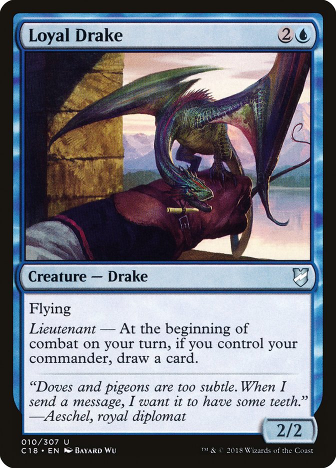 Loyal Drake [Commander 2018] | Chromatic Games