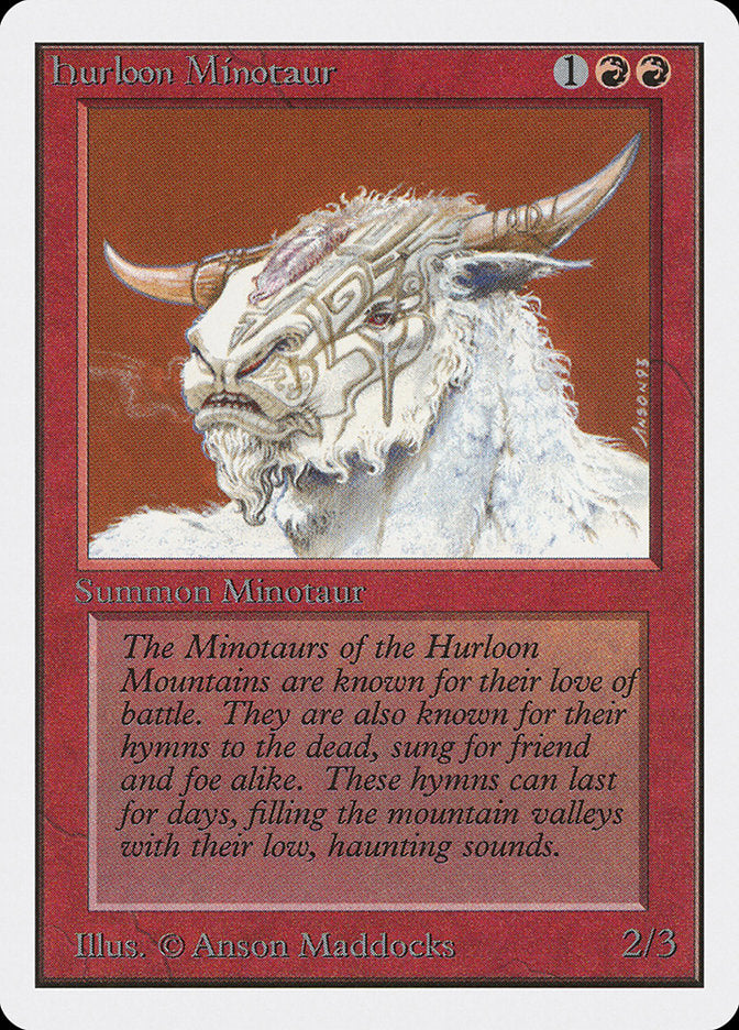 Hurloon Minotaur [Unlimited Edition] | Chromatic Games