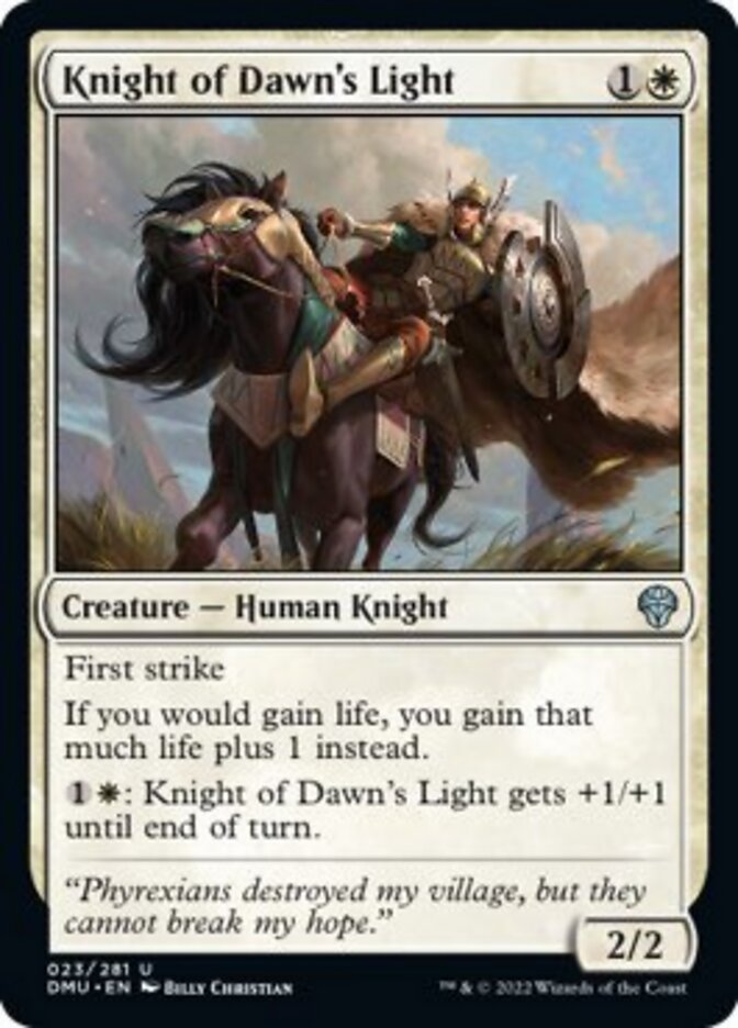 Knight of Dawn's Light [Dominaria United] | Chromatic Games