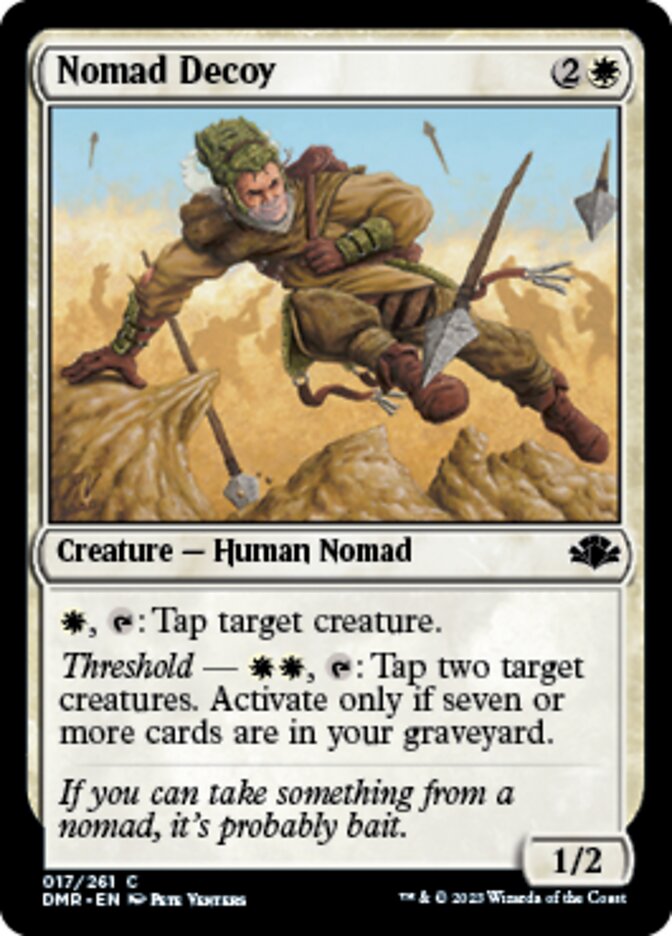 Nomad Decoy [Dominaria Remastered] | Chromatic Games