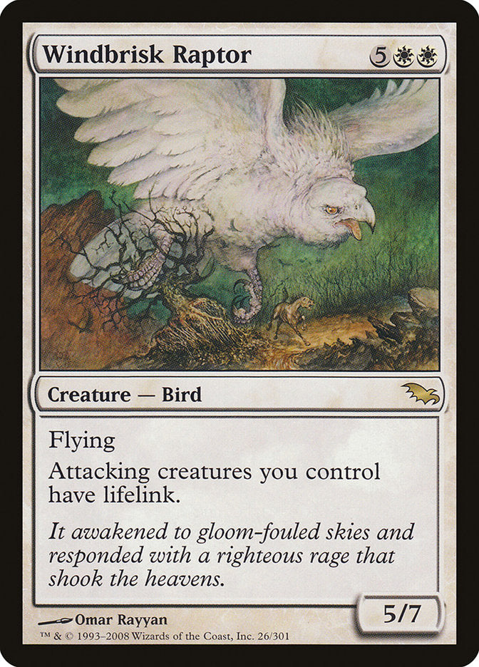 Windbrisk Raptor [Shadowmoor] | Chromatic Games