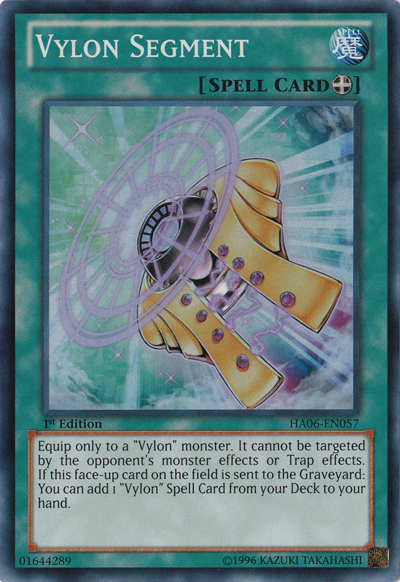 Vylon Segment [HA06-EN057] Super Rare | Chromatic Games