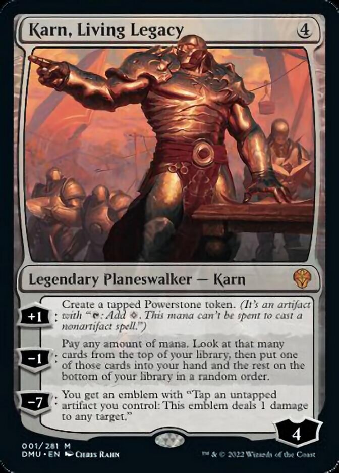 Karn, Living Legacy [Dominaria United] | Chromatic Games