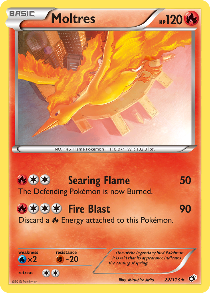 Moltres [Legendary Treasures] | Chromatic Games