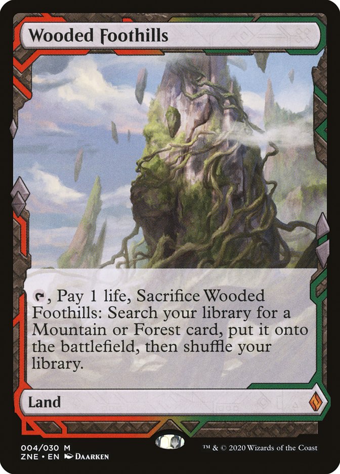 Wooded Foothills (Expeditions) [Zendikar Rising Expeditions] | Chromatic Games