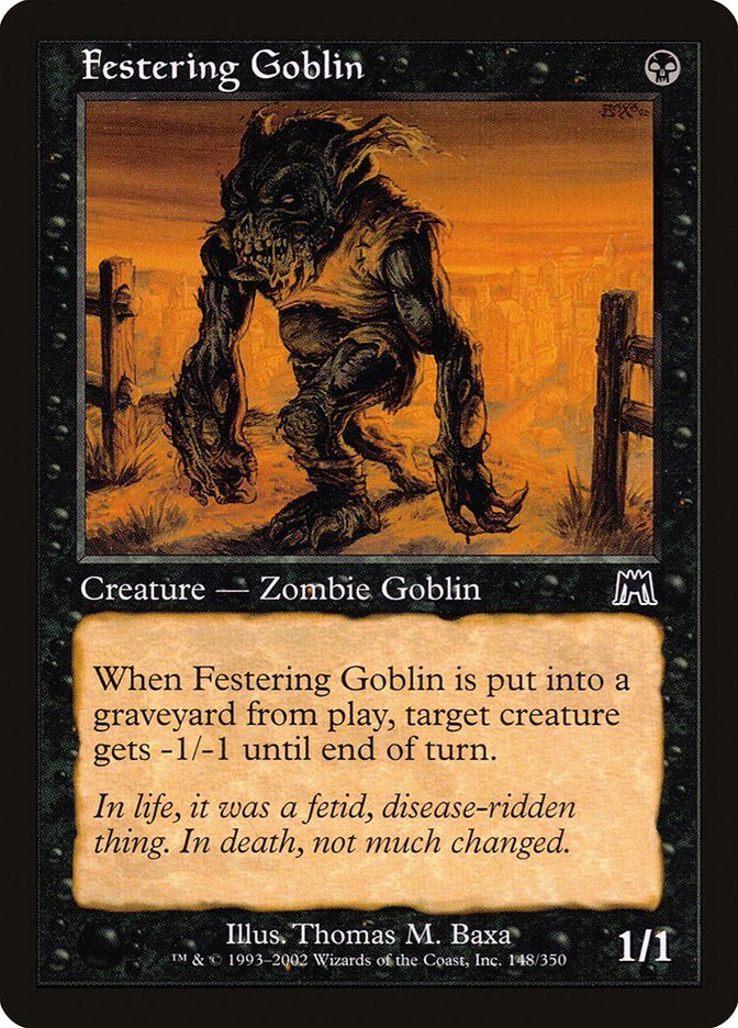 Festering Goblin [Onslaught] | Chromatic Games