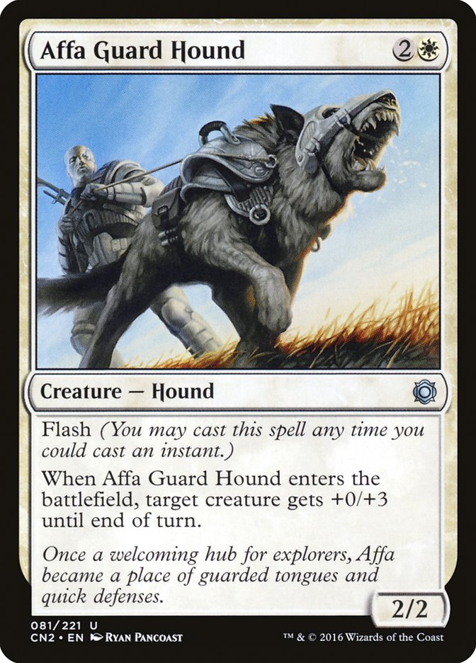 Affa Guard Hound [Conspiracy: Take the Crown] | Chromatic Games