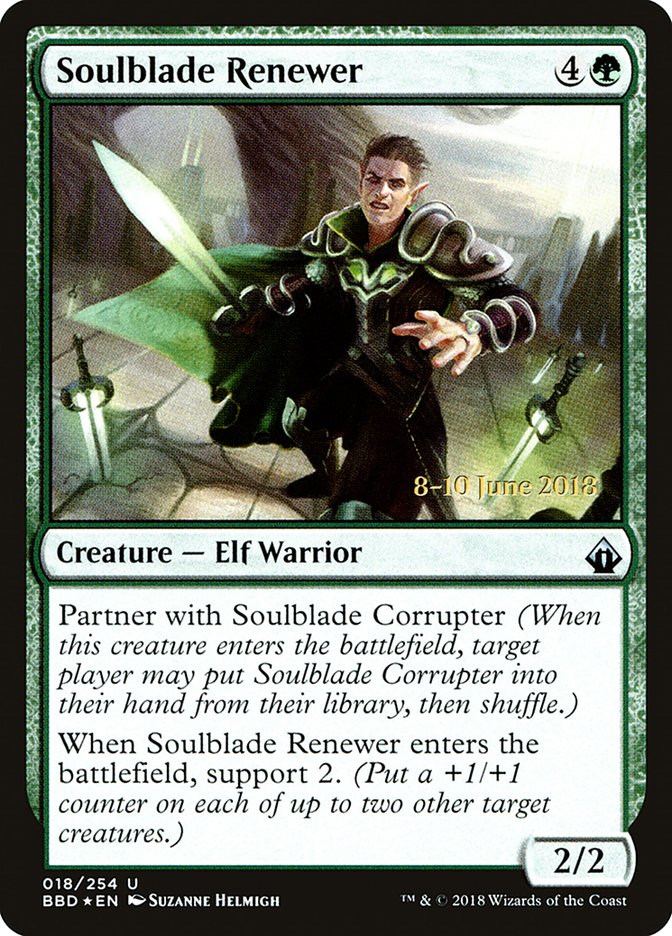 Soulblade Renewer [Battlebond Prerelease Promos] | Chromatic Games