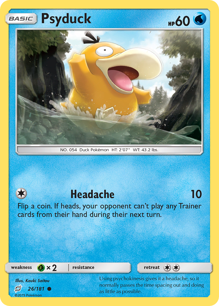 Psyduck [Team Up] | Chromatic Games