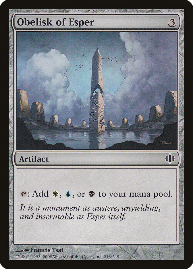 Obelisk of Esper [Shards of Alara] | Chromatic Games