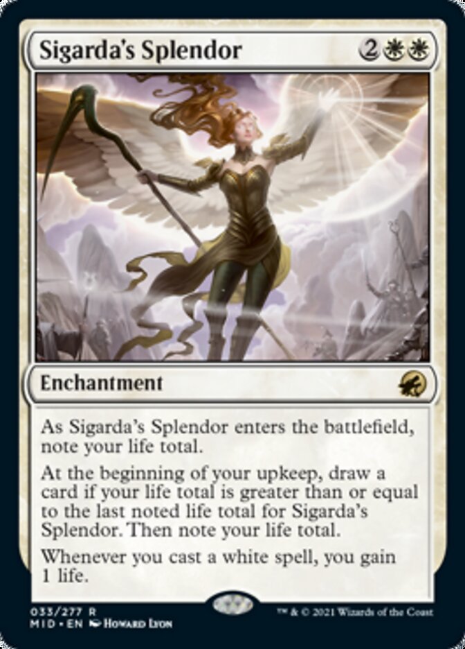 Sigarda's Splendor [Innistrad: Midnight Hunt] | Chromatic Games