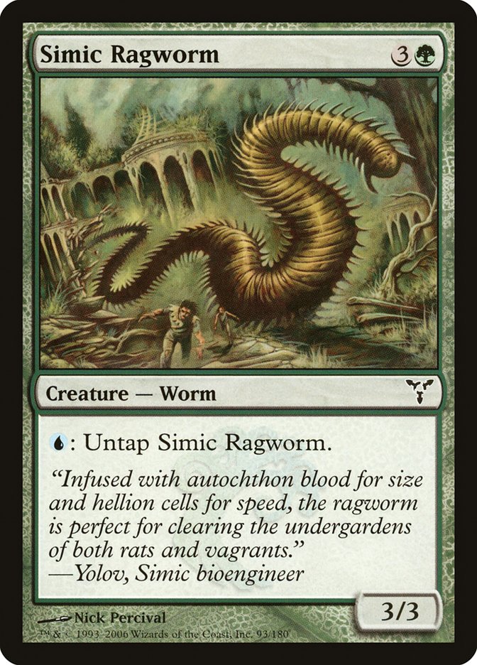 Simic Ragworm [Dissension] | Chromatic Games