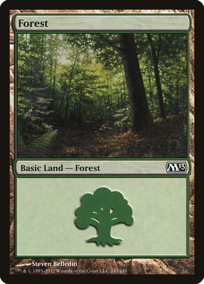 Forest (247) [Magic 2013] | Chromatic Games