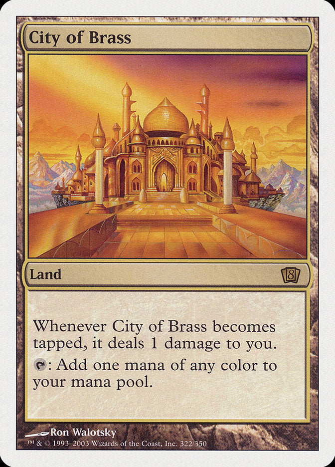 City of Brass [Eighth Edition] | Chromatic Games