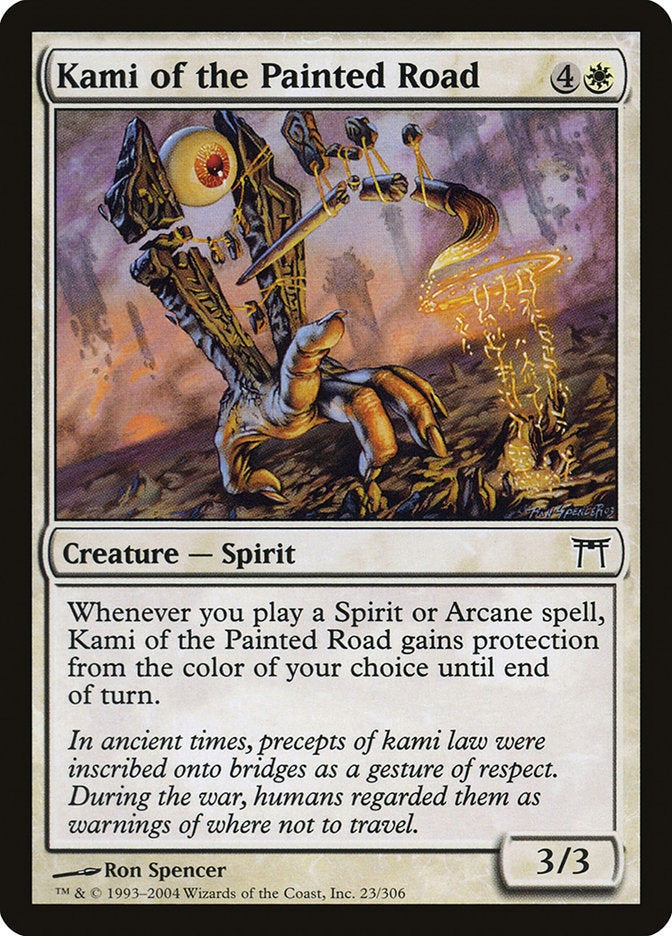 Kami of the Painted Road [Champions of Kamigawa] | Chromatic Games