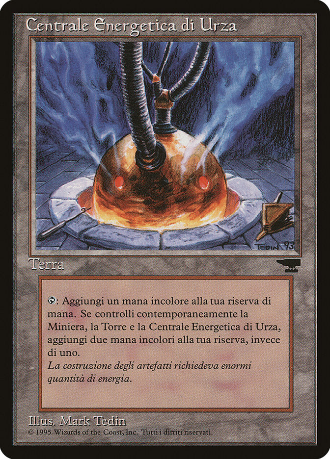 Urza's Power Plant (Columns) (Italian) - "Centrale Energetica di Urza" [Rinascimento] | Chromatic Games