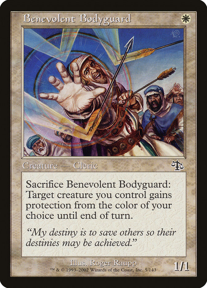 Benevolent Bodyguard [Judgment] | Chromatic Games