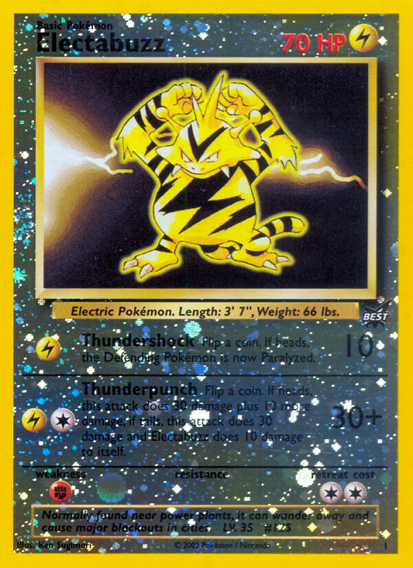 Electabuzz [Best of Promos] | Chromatic Games