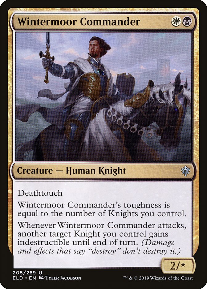 Wintermoor Commander [Throne of Eldraine] | Chromatic Games