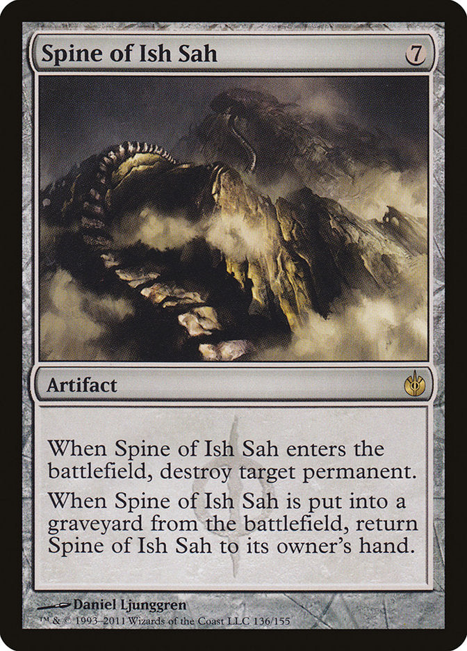 Spine of Ish Sah [Mirrodin Besieged] | Chromatic Games