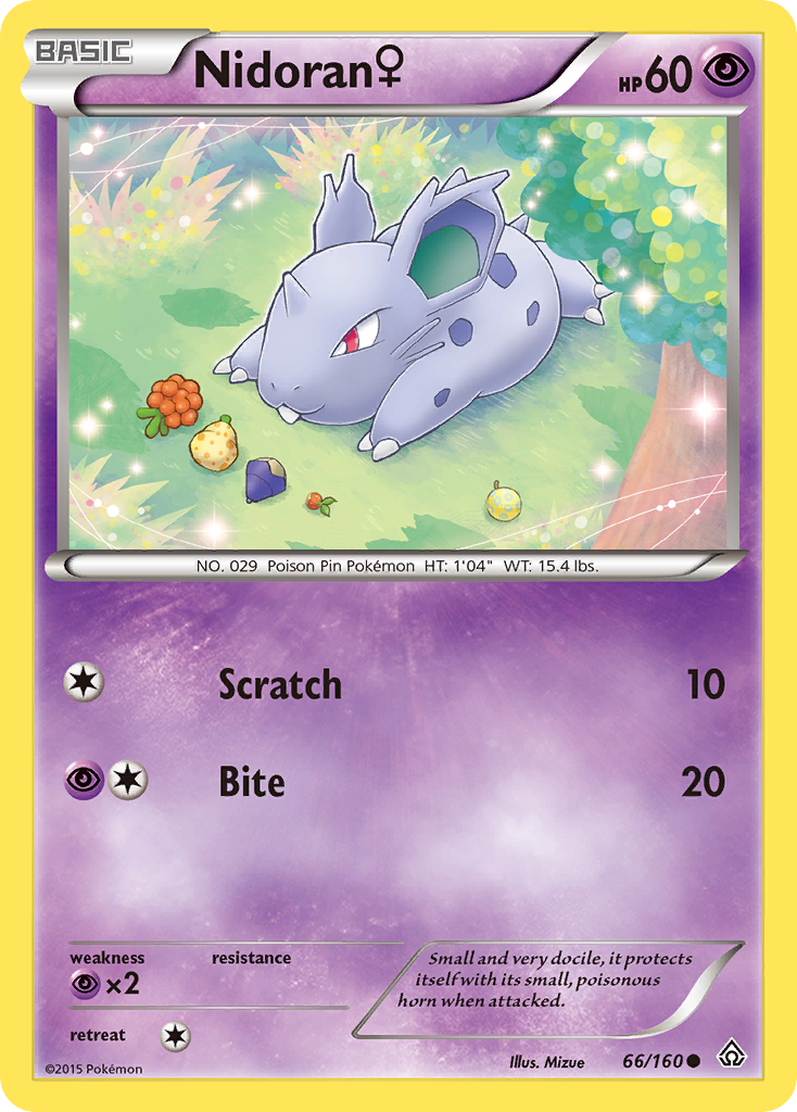 Nidoran (Female) [Primal Clash] | Chromatic Games