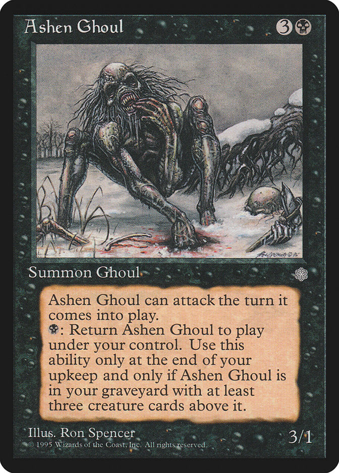 Ashen Ghoul [Ice Age] | Chromatic Games