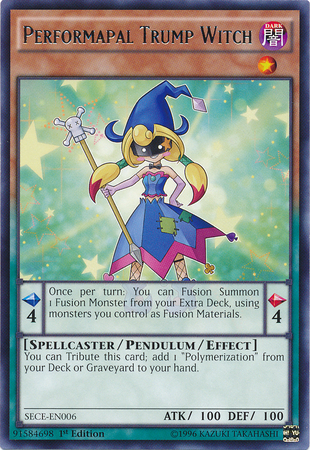 Performapal Trump Witch [SECE-EN006] Rare | Chromatic Games