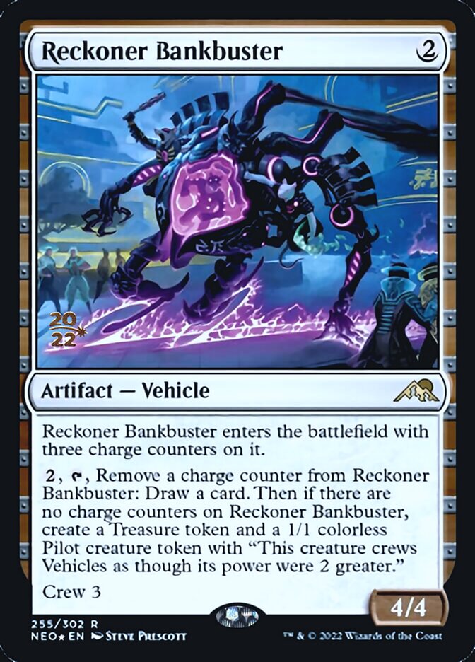 Reckoner Bankbuster [Kamigawa: Neon Dynasty Prerelease Promos] | Chromatic Games