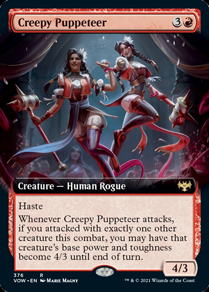 Creepy Puppeteer (Extended Art) [Innistrad: Crimson Vow] | Chromatic Games