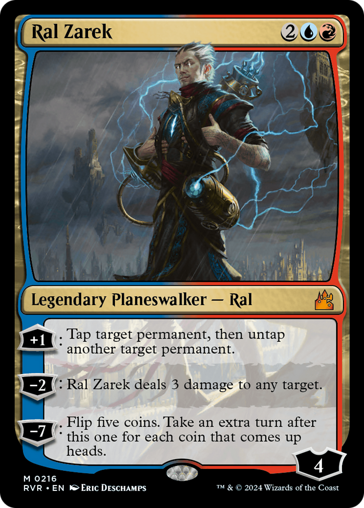 Ral Zarek [Ravnica Remastered] | Chromatic Games