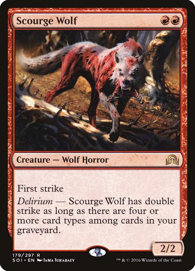 Scourge Wolf [Shadows over Innistrad] | Chromatic Games