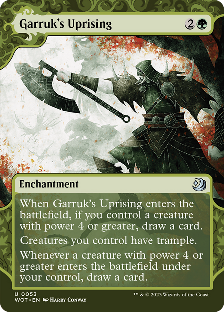 Garruk's Uprising [Wilds of Eldraine: Enchanting Tales] | Chromatic Games