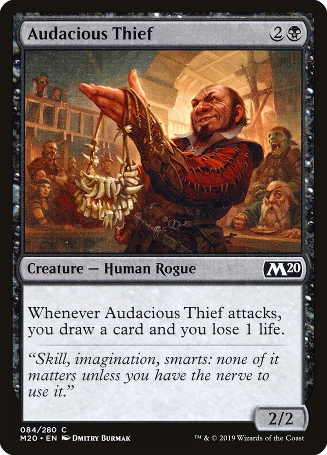 Audacious Thief [Core Set 2020] | Chromatic Games