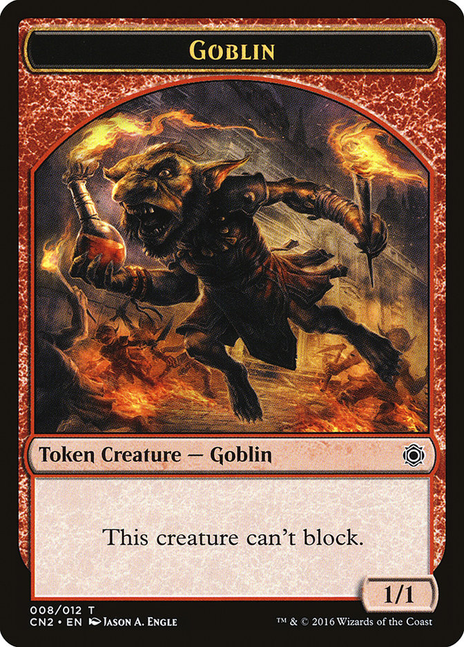 Goblin Token [Conspiracy: Take the Crown Tokens] | Chromatic Games