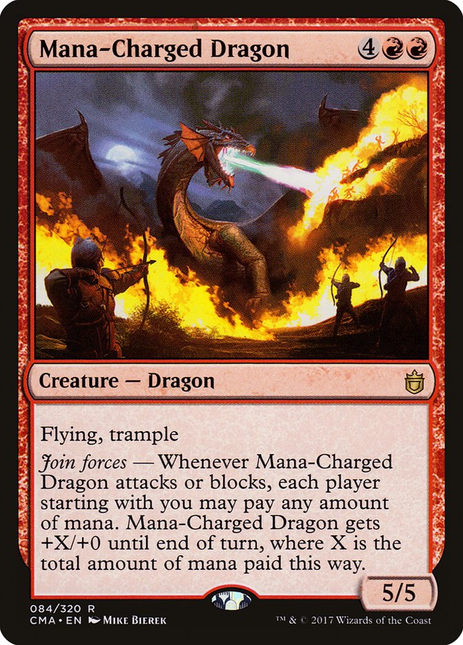 Mana-Charged Dragon [Commander Anthology] | Chromatic Games