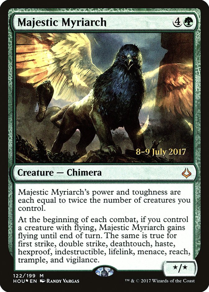 Majestic Myriarch [Hour of Devastation Prerelease Promos] | Chromatic Games