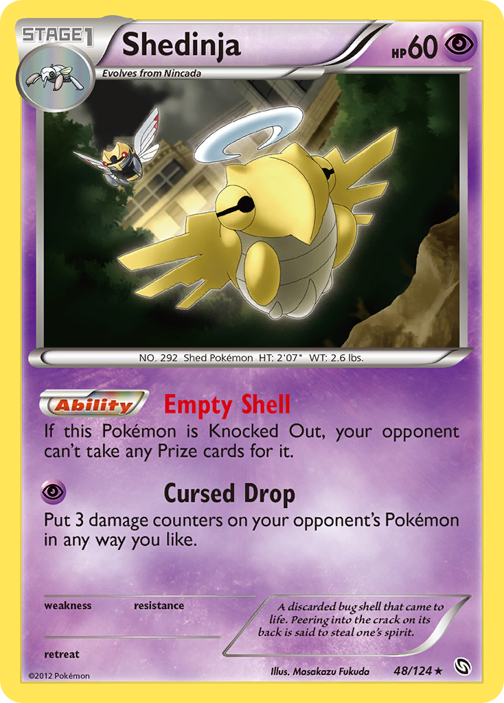 Shedinja (48/124) [Black & White: Dragons Exalted] | Chromatic Games