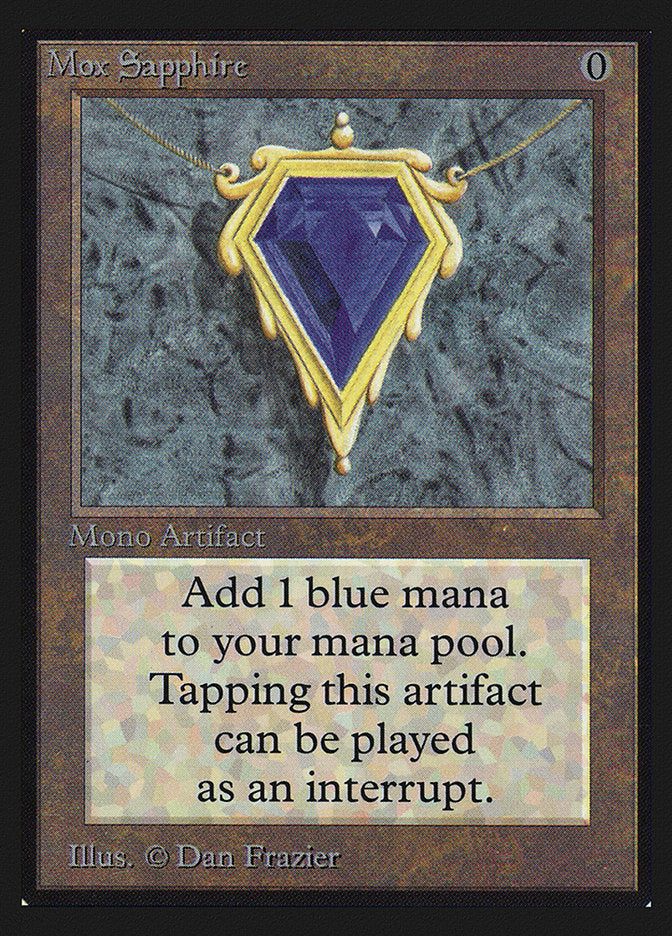 Mox Sapphire [Collectors' Edition] | Chromatic Games