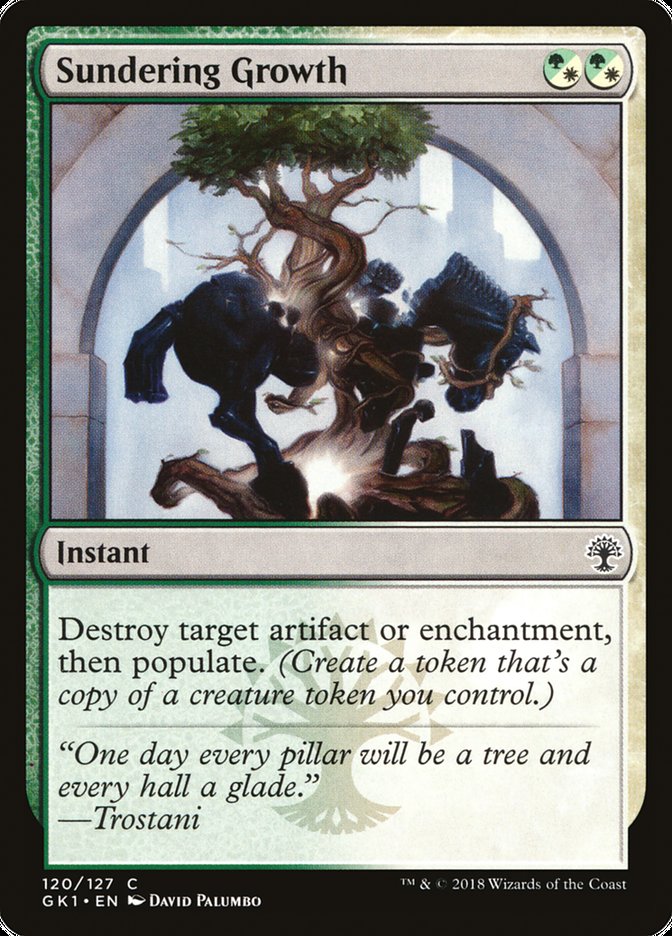 Sundering Growth [Guilds of Ravnica Guild Kit] | Chromatic Games