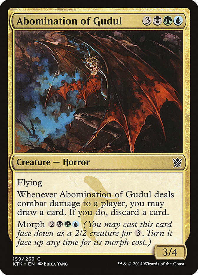 Abomination of Gudul [Khans of Tarkir] | Chromatic Games