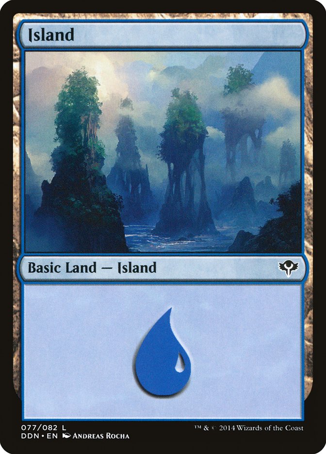 Island (77) [Duel Decks: Speed vs. Cunning] | Chromatic Games