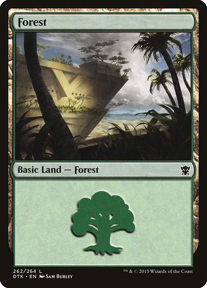 Forest (262) [Dragons of Tarkir] | Chromatic Games