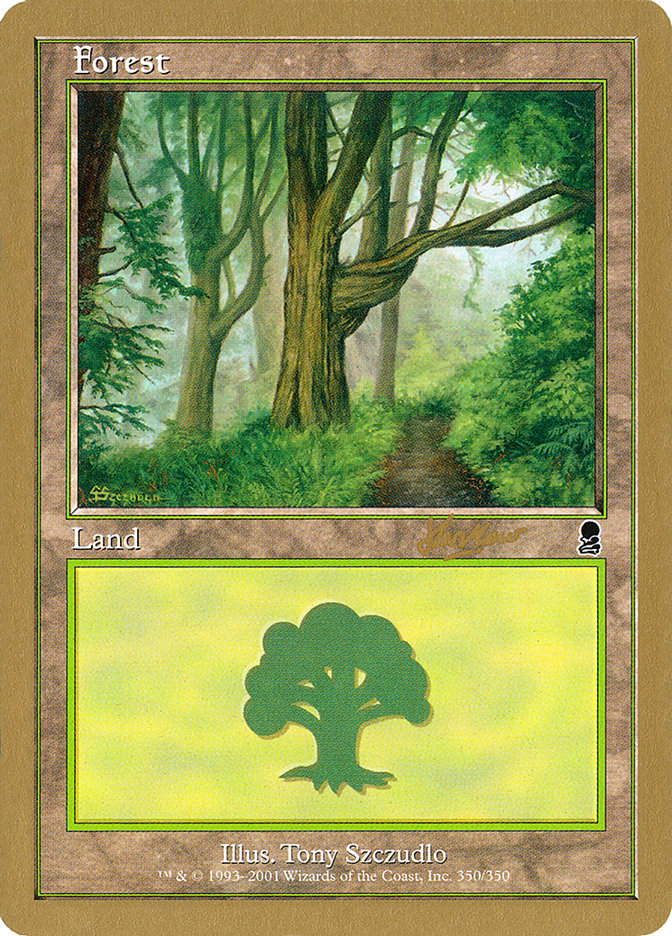 Forest (shh350) (Sim Han How) [World Championship Decks 2002] | Chromatic Games