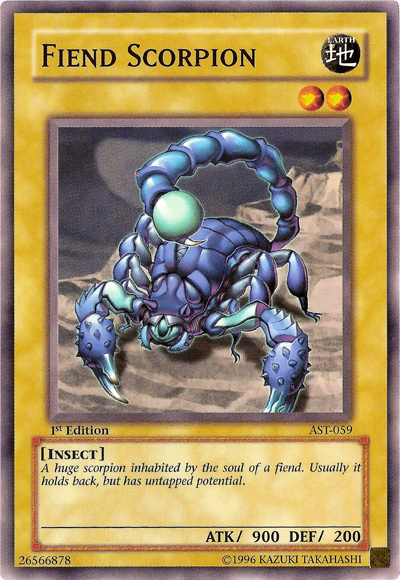 Fiend Scorpion [AST-059] Common | Chromatic Games