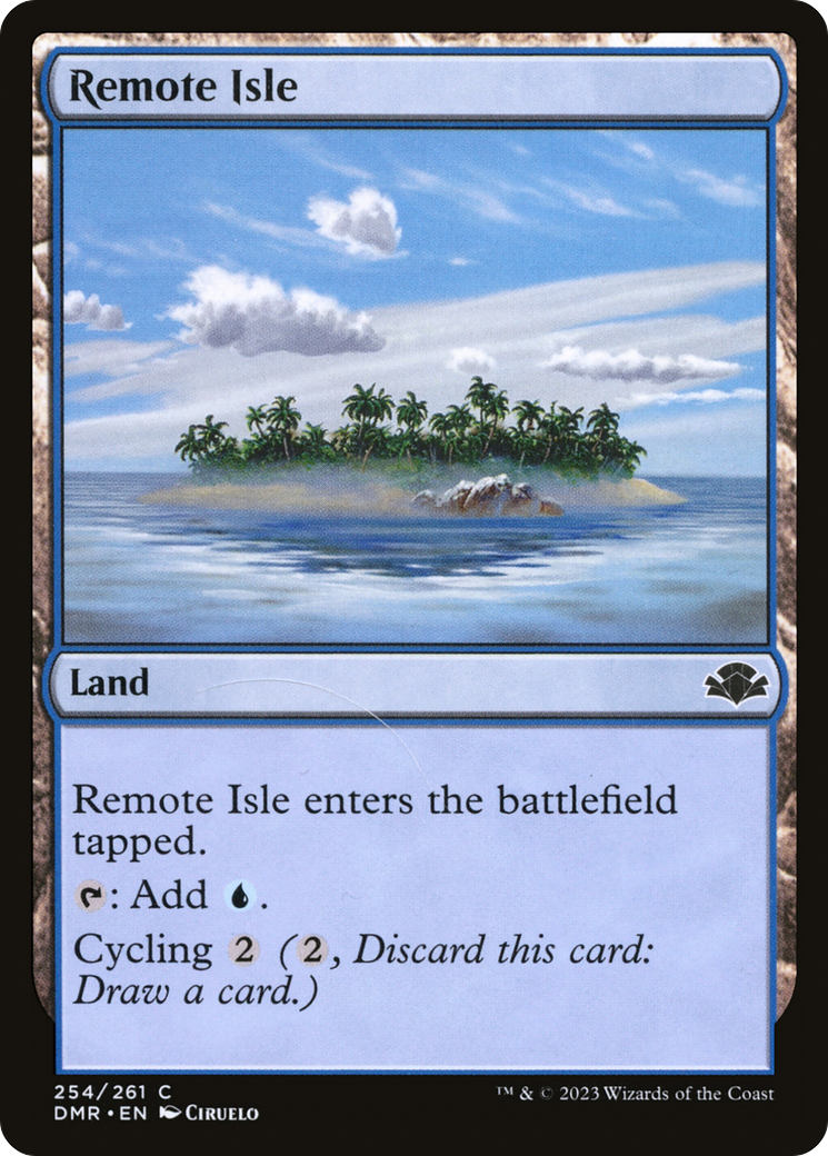 Remote Isle [Dominaria Remastered] | Chromatic Games