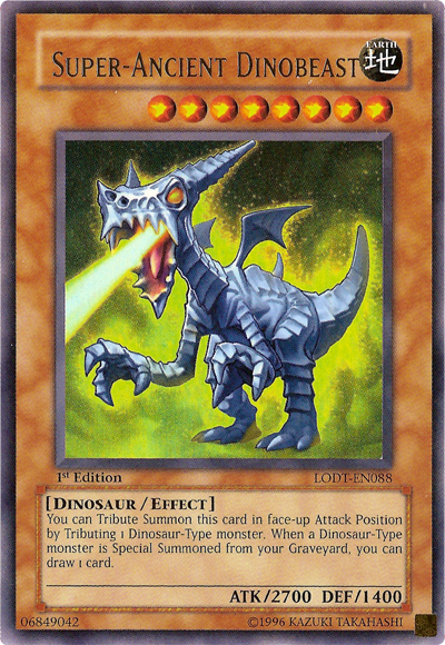 Super-Ancient Dinobeast [LODT-EN088] Ultra Rare | Chromatic Games