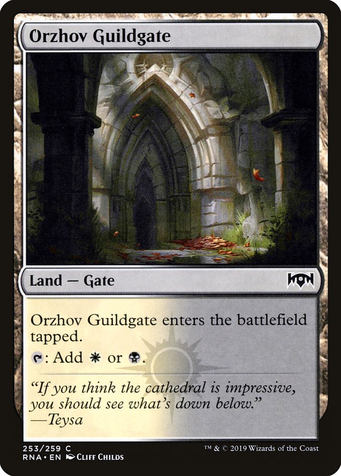 Orzhov Guildgate (253/259) [Ravnica Allegiance] | Chromatic Games