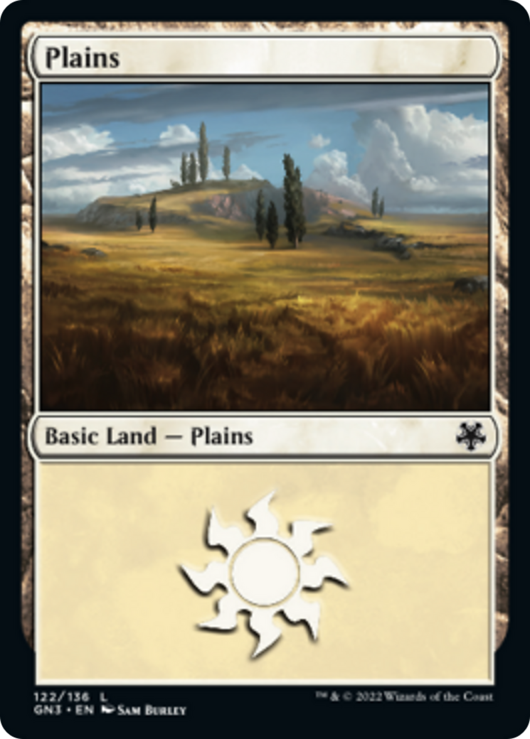 Plains (122) [Game Night: Free-for-All] | Chromatic Games