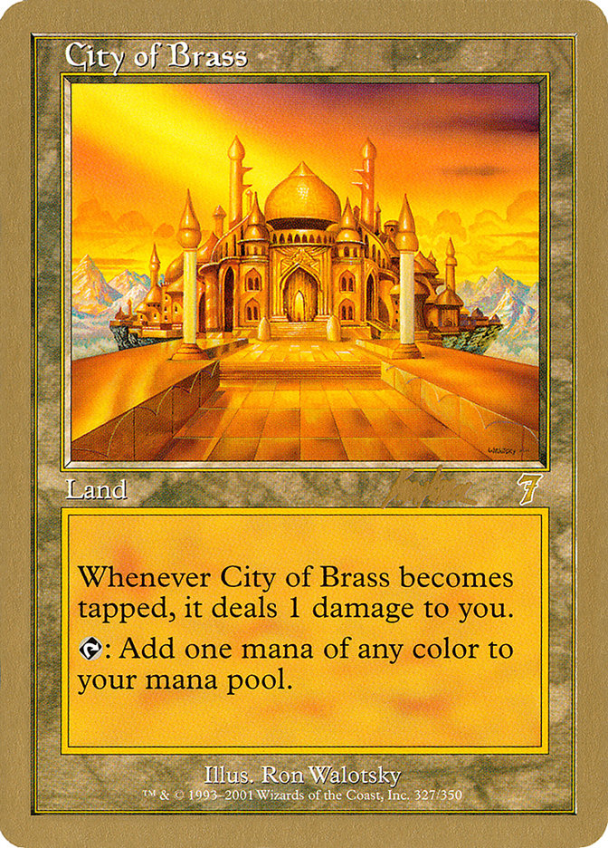 City of Brass (Brian Kibler) [World Championship Decks 2002] | Chromatic Games